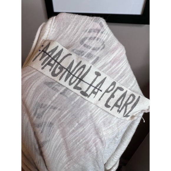 Free People x MAGNOLIA PEARL Moon Tee In Moonlight One Size - Picture 5 of 5